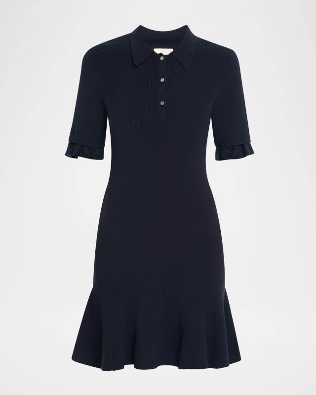 Keaton Short-Sleeve Polo Dress
